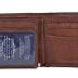 Tommy Hilfiger Men's Passcase Wallet with Multiple Card Slots, Tan Huck, One Size