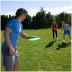 Aerobie Superdisc Outdoor Flying Disc - Red