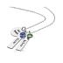 My Boys Personalized Name Necklace - Genuine Sterling Silver - Best Seller! Mother's Day Gift for Moms, Grandmother, Aunts, Friends