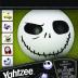 Disney Yahtzee The Nightmare Before Christmas Dice Game | Collectible Jack Skellington Toy | Family Dice Game & Travel Games