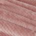 Exclusivo Mezcla Fleece Throw Blanket Extra Large, Super Soft and Warm Blankets for Couch, Sofa and Bed Waffle Textured, Cozy, Fuzzy and Lightweight (Dusty Pink, 50x70 Inches)