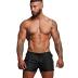 Mens Swimwear Sports Shorts Swim Trunks with Zipper Pockets