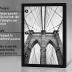 Americanflat 20x30 Poster Frame with Polished Plexiglass - Epic Collection - Gallery Wall Frames with Engineered Wood - Wide Photo Frame for Wall Display - Black