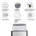 Men's Foil Shavers, Mini USB Electric Shaver USB Rechargeable Facial Electric Shaver with Cleaning Brush Hair Beard Trimmer for Home Travel and Camping