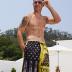 Mens Swim Trunks Quick Dry Board Shorts with Mesh Lining, Breathable Surf Beach Shorts Swimwear Bathing Suits