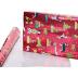 Papyrus Christmas Wrapping Paper Rolls, Holiday Chic and Santa's Best Friends Dog Print (2 Rolls, 60 sq. ft.)