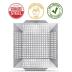 3 Pack Grill Baskets for Outdoor Grill, Heavy Duty Stainless Steel Vegetable Grill Basket, Grilling Basket for Veggies, Grilling Accessories for All Grills & Smokers - Grilling Gifts for Men