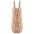 Summer Rattan Bag for Women Straw Hand-woven Top-handle Handbag Beach Sea Straw Rattan Tote Clutch Bags