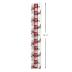 Hallmark Holiday Wrapping Paper Rolls - Rustic Christmas Gift Wrap Paper (Set of 3 Reversible Rolls: 120 sq. ft. ttl.) Plaid, Barn, Red Truck, Moose, Woodland Scenes