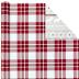 Hallmark Holiday Wrapping Paper Rolls - Rustic Christmas Gift Wrap Paper (Set of 3 Reversible Rolls: 120 sq. ft. ttl.) Plaid, Barn, Red Truck, Moose, Woodland Scenes