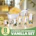 Gifts for Women - Spa Luxetique Spa Gift Baskets for Women, 8 Pcs Vanilla Bath Sets for Women Gift, Bubble Bath Set for Women Gift, Vanilla Spa Kit Womens Gifts, Gift Sets for Women