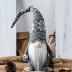 Funoasis Holiday Gnome Handmade Swedish Tomte, Christmas Elf Decoration Ornaments Thanks Giving Day Gifts Swedish Gnomes tomte (Grey Snowflake-19 Inches)