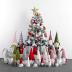 Funoasis Holiday Gnome Handmade Swedish Tomte, Christmas Elf Decoration Ornaments Thanks Giving Day Gifts Swedish Gnomes tomte (Grey Snowflake-19 Inches)