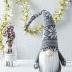 Funoasis Holiday Gnome Handmade Swedish Tomte, Christmas Elf Decoration Ornaments Thanks Giving Day Gifts Swedish Gnomes tomte (Grey Snowflake-19 Inches)