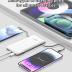 Cell Phone Portable Charger with Built in Lightning and Android Cables Power Bank 10000mah External Battery Packs, USB-C Portable Battery Backup Charger Compatible with iPhone16/15 and Android Phones