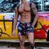 GINGTTO Men's Beach Shorts Bathing Suits with Mesh Lining
