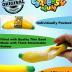 JA-RU Stretchy Banana Toys (1 Banana) Super Squishy Fidget Toy for Kids & Adult. Sand-Filled Rubber Banana Toy. Stress & Anxiety Relief Autism Sensory Toys. Stretchy Fruit Bulk Party Favor 3340-1-p