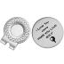 Golf Ball Marker with Magnetic Hat Clip Golf Gift for Husband Boyfriend Dad - I Love You More Than You Love Golf' - Golf Accessories for Men - A Perfect Mens Gift for Golf Lovers