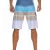 unitop Men's Bathing Board Trunks Beach Shorts Holiday Hawaiian Colorful Striped
