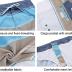 unitop Men's Bathing Board Trunks Beach Shorts Holiday Hawaiian Colorful Striped