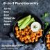 Instant Vortex Plus 6QT XL Air Fryer, 6-in-1, Broils, Dehydrates, Crisps, Roasts, Reheats, Bakes for Quick Easy Meals, 100+ In-App Recipes, Dishwasher-Safe, from the Makers of Instant Pot, Black