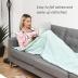 Giantex Cooling Weighted Blanket for Adults 15lbs |48"x 72" | Twin Size, Luxury Cooling Silk Sewed in Cotton Fabric-Soft to Touch & Nano-Glass Beads, Premium Heavy Blankets for Quality Sleep