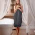 Utopia Towels - Luxurious Jumbo Bath Sheet 2 Piece - 600 GSM 100% Ring Spun Cotton Highly Absorbent and Quick Dry Extra Large Bath Towel - Super Soft Hotel Quality Towel (35 x 70 Inches, Grey)
