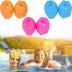 6 Pack Kids Children Adult Swimming Arm Float Rings,PVC Inflatable Swim Arm Bands Sleeves for Swimming