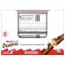 Kinder Bueno Milk Chocolate and Hazelnut Cream, 2 Individually Wrapped Chocolate Bars Per Pack, 1.5 oz each, 30 Pack