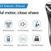 SweetLF Electric Shaver for Men Wet and Dry Waterproof Electric Razor Cordless 3D Rechargeable Rotary Shaver Razor for Men with Pop-up Trimmer, Black