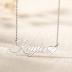 Custom Name Necklace Personalized Sterling Silver Necklaces for Women Customized Name Necklaces Pendant Jewelry Gifts for Women