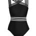 Tempt Me Women Crisscross One Piece Swimsuit Tummy Control Bathing Suit Front Crossover Swimwear