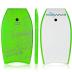 Bodyboard 33-inch/36-inch/41-inch Super Lightweight Body Board with Coiled Wrist Leash, Swim Fin Tethers, EPS Core and Slick Bottom, Perfect Surfing for Kids Teens and Adults