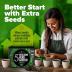 HOME GROWN Indoor Herb Garden Starter Kit - Christmas Gift for Gardeners - Complete 5 Herb Plant Grow Kit - Unique Gift for Mom, Women, Her, Men