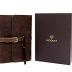 PERSONALIZED LEATHER JOURNAL GIFT SET for Men & Women, Initials on Premium Leather Cover, Metal Pen, Refillable A5 Lined Paper Notebook, Leather Bound Vintage Diary, Travel Journals, Graduation Gifts