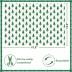 Blisstime Christmas Tissue Paper Gift Wrapping Paper, 120 Sheets, 13.5" X 19.5", White, Red, Green, Red Stripe, Christmas Trees Design