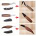 WAYCOM 12pcs Wood Whittling Kit Wood Carving Tools Set Hook Carving Knife,Detail Wood Knife,Whittling Knife Cut Resistant Gloves Leather Sheath And Bamboo Gift Box For Spoon,Bowl,Cup