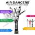 LookOurWay Air Dancers Inflatable Tube Man Set - 7ft Tall Wacky Waving Inflatable Dancing Tube Guy with Weather Resistant Blower- Halloween Themed - Skeleton