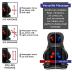 Best Choice Products Air Compression Shiatsu Neck Back Massager Seat Chair Pad Massage Cushion, 2D/3D Kneading with Heat, Rolling & Spot Massage - for Full Body Pain Relief