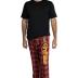 Harry Potter Adult Mens' Gryffindor House Crest Plaid Pajama Pants (X-Large)