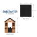 Backyard Discovery Sweetwater All Cedar Wooden Playhouse, Light Brown