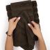 American Soft Linen Luxury 6 Piece Towel Set, 2 Bath Towels 2 Hand Towels 2 Washcloths, 100% Cotton Turkish Towels for Bathroom, Brown Towel Sets
