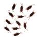 12 x Fake Roaches - Bag of Cockroaches That Look Real - Realistic Plastic Bugs - Hilarious Roach Pranks for Adults and Kids - Shock Your Friends and Family with a Life Like Cockroach
