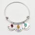Personalized Mother's bracelet with kids names mothers day gift for mom
