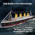 CubicFun 3D Puzzles for Adults - LED Titanic 35'' Large Ship - New Home Desk Decor - House Warming, Wedding, Anniversary, Valentines Day Teacher Gifts for Him Her
