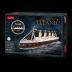 CubicFun 3D Puzzles for Adults - LED Titanic 35'' Large Ship - New Home Desk Decor - House Warming, Wedding, Anniversary, Valentines Day Teacher Gifts for Him Her