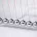 CERROPI Newtons Cradle, Newton Pendulum with 7 Balls, Classic Swing Newton Balance Ball, Science Physics Gadget, Desk Toys & Office Gadgets for Desk Decorations, 30+ Sec Swingtime