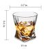 KANARS Crystal Whiskey Glass - Set of 6 Rocks Glasses 10 Oz in Luxury Box - Lowball Bar Tumblers for Scotch Cocktail Irish Whisky Cognac Rum - Christmas Gifts for Men Dad - Ultra Clear