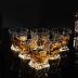 KANARS Crystal Whiskey Glass - Set of 6 Rocks Glasses 10 Oz in Luxury Box - Lowball Bar Tumblers for Scotch Cocktail Irish Whisky Cognac Rum - Christmas Gifts for Men Dad - Ultra Clear