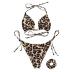 SUUKSESS Women String Bikini Set Tie Side Thong Sexy Halter Swimsuits 2 Pieces